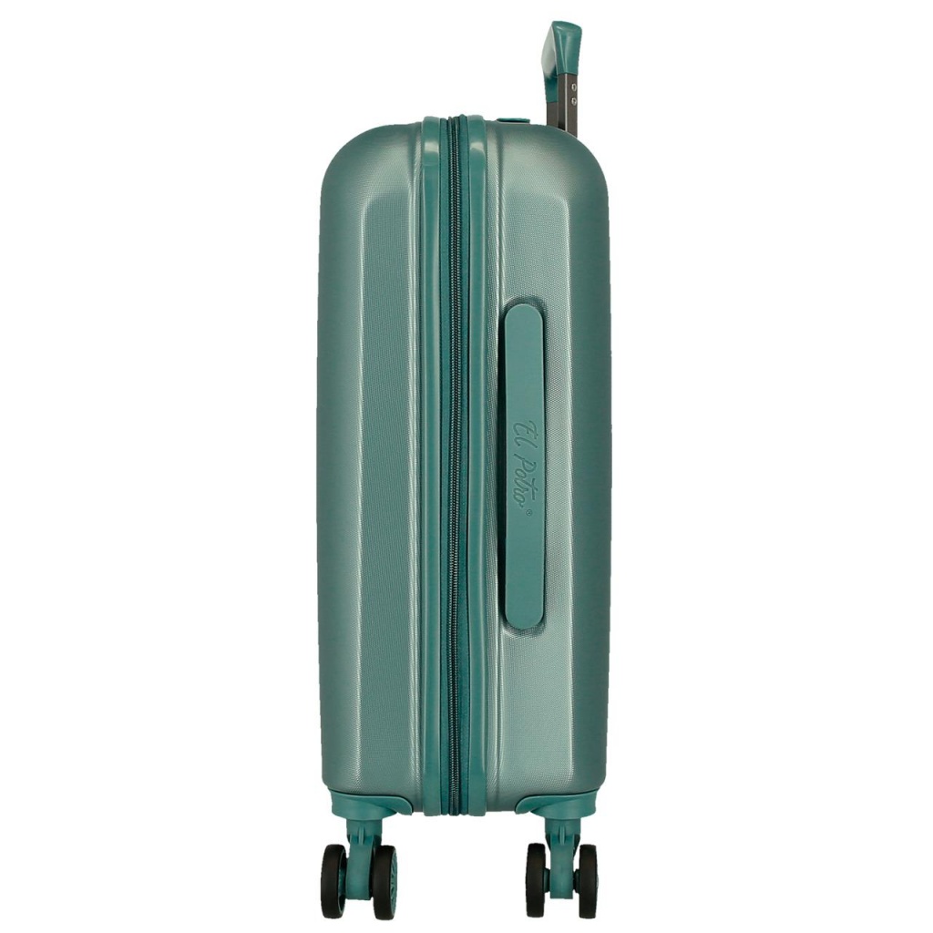 EL POTRO Vera Green, ABS Cestovný kufor 55x40x20cm, 37L, 5338723 (small)