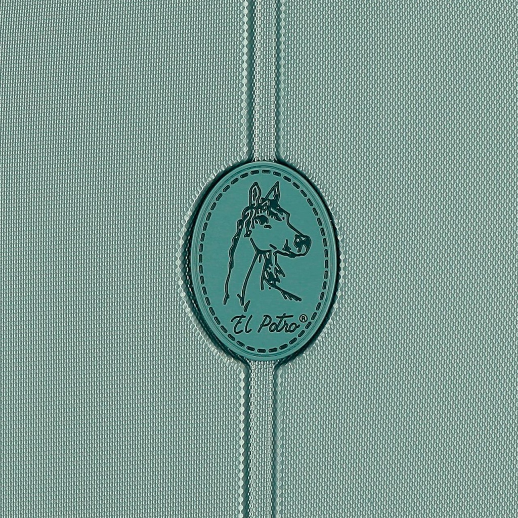 EL POTRO Vera Green, ABS Cestovní kufr 55x40x20cm, 37L, 5338723 (small)