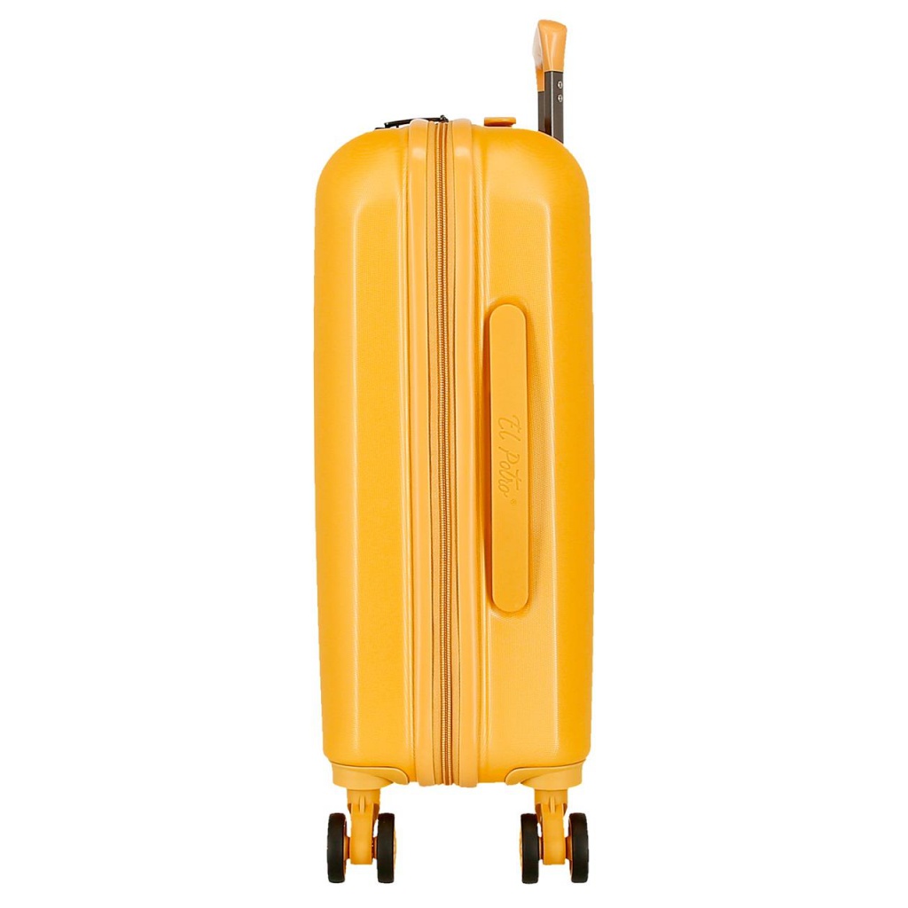 EL POTRO Vera Ochre, ABS Cestovný kufor 55x40x20cm, 37L, 5338724 (small)