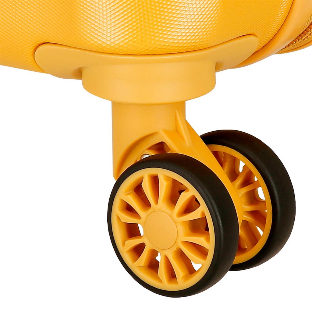 EL POTRO Vera Ochre, ABS Cestovný kufor 55x40x20cm, 37L, 5338724 (small)