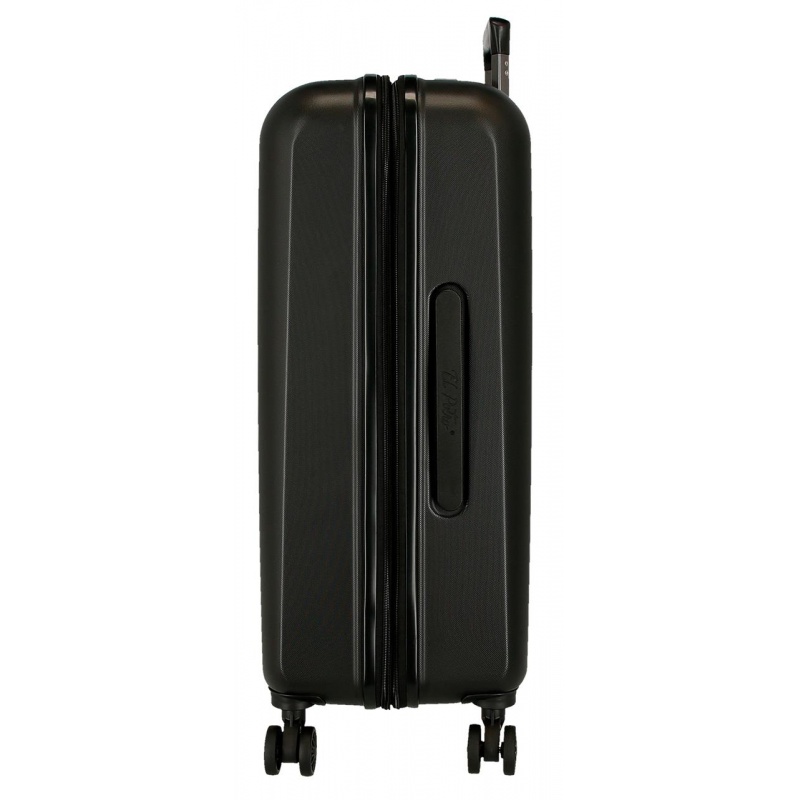 EL POTRO Vera Black, ABS Cestovný kufor 72x49x29cm, 81L, 5338821 (medium exp.) EL POTRO Vera Black, ABS Cestovný kufor 72x49x29cm, 81L, 5338821 (medium exp.)
