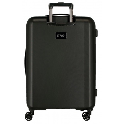 EL POTRO Vera Black, ABS Cestovný kufor 72x49x29cm, 81L, 5338821 (medium exp.) EL POTRO Vera Black, ABS Cestovný kufor 72x49x29cm, 81L, 5338821 (medium exp.)