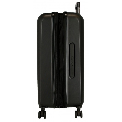 EL POTRO Vera Black, ABS Cestovný kufor 72x49x29cm, 81L, 5338821 (medium exp.) EL POTRO Vera Black, ABS Cestovný kufor 72x49x29cm, 81L, 5338821 (medium exp.)