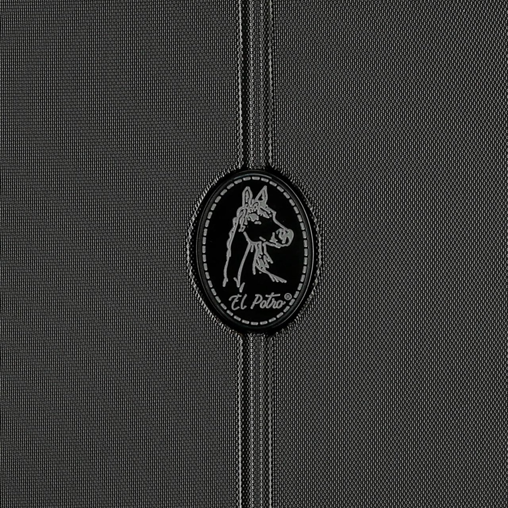 EL POTRO Vera Black, ABS Cestovní kufr 72x49x29cm, 81L, 5338821 (medium exp.)