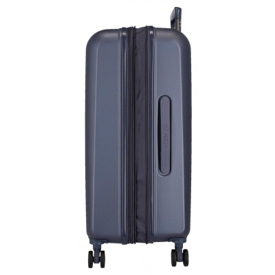 EL POTRO Vera Navy Blue, ABS Cestovní kufr 72x49x29cm, 81L, 5338822 (medium exp.) EL POTRO Vera Navy Blue, ABS Cestovní kufr 72x49x29cm, 81L, 5338822 (medium exp.)