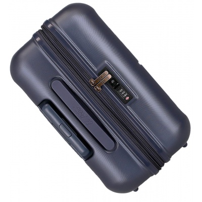 EL POTRO Vera Navy Blue, ABS Cestovní kufr 72x49x29cm, 81L, 5338822 (medium exp.) EL POTRO Vera Navy Blue, ABS Cestovní kufr 72x49x29cm, 81L, 5338822 (medium exp.)