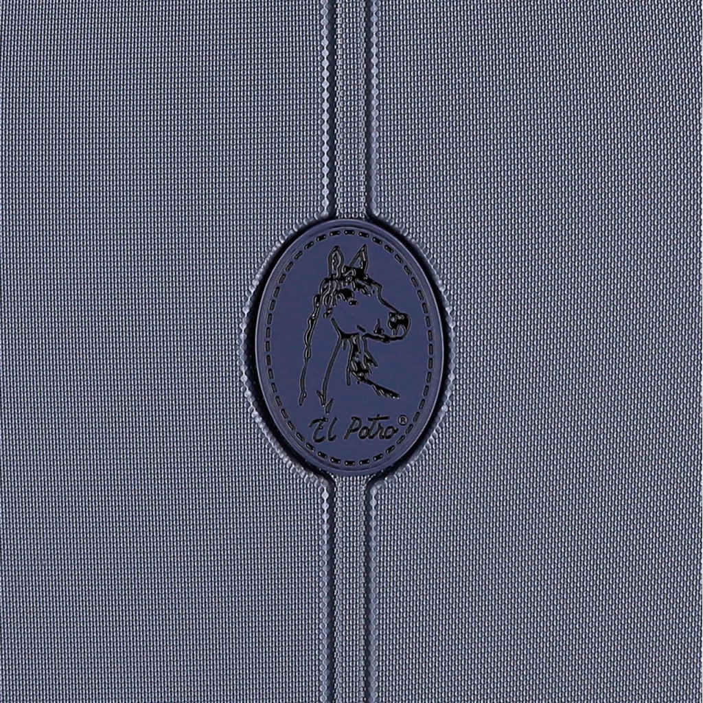 EL POTRO Vera Navy Blue – cestovný kufor ABS, 81 l, rozšíriteľný