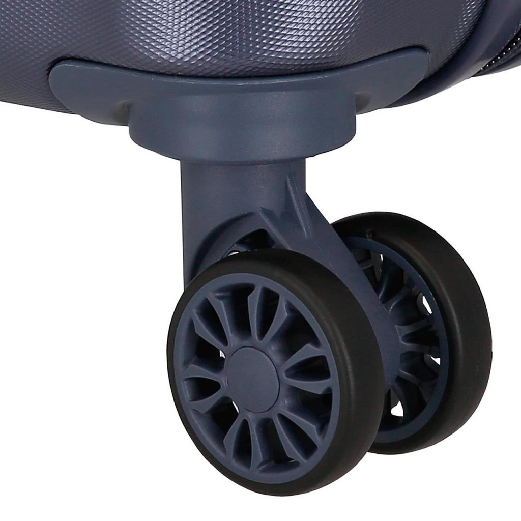 EL POTRO Vera Navy Blue – cestovný kufor ABS, 81 l, rozšíriteľný