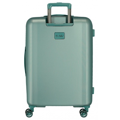 EL POTRO Vera Green, ABS Cestovný kufor 72x49x29cm, 81L, 5338823 (medium exp.) EL POTRO Vera Green, ABS Cestovný kufor 72x49x29cm, 81L, 5338823 (medium exp.)