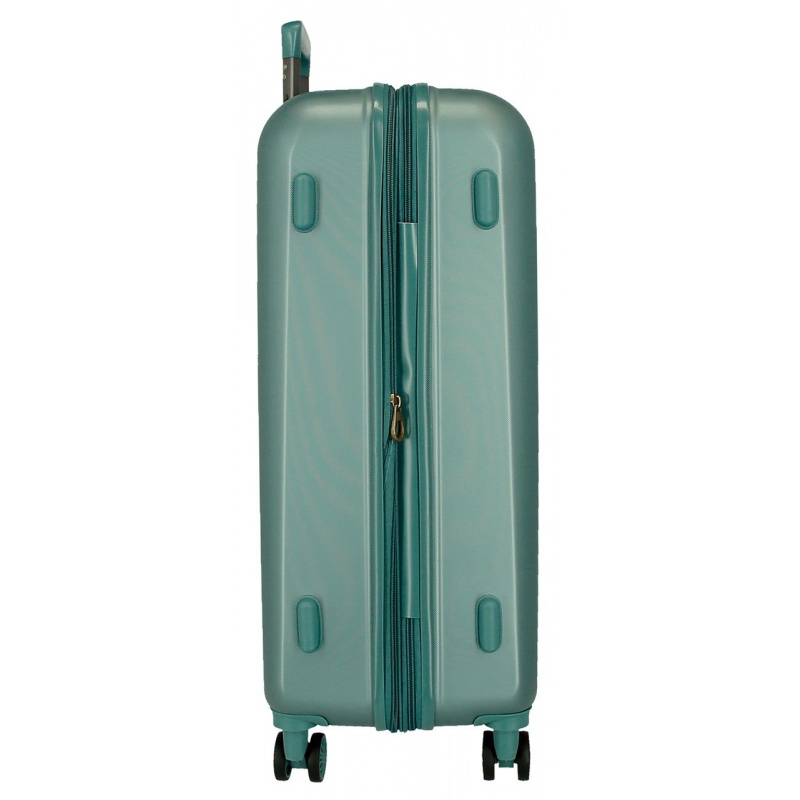 EL POTRO Vera Green, ABS Cestovný kufor 72x49x29cm, 81L, 5338823 (medium exp.) EL POTRO Vera Green, ABS Cestovný kufor 72x49x29cm, 81L, 5338823 (medium exp.)