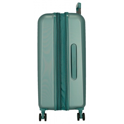 EL POTRO Vera Green, ABS Cestovný kufor 72x49x29cm, 81L, 5338823 (medium exp.) EL POTRO Vera Green, ABS Cestovný kufor 72x49x29cm, 81L, 5338823 (medium exp.)