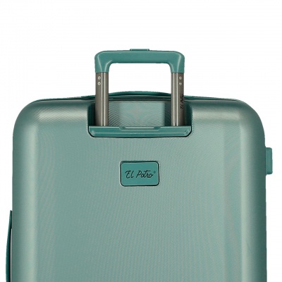 EL POTRO Vera Green, ABS Cestovný kufor 72x49x29cm, 81L, 5338823 (medium exp.) EL POTRO Vera Green, ABS Cestovný kufor 72x49x29cm, 81L, 5338823 (medium exp.)