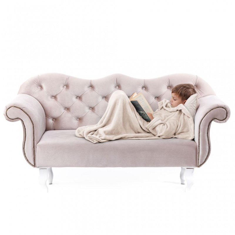 DecoKing, Detská TV deka Lazy Kids 90x105cm - krémová DecoKing, Detská TV deka Lazy Kids 90x105cm - krémová