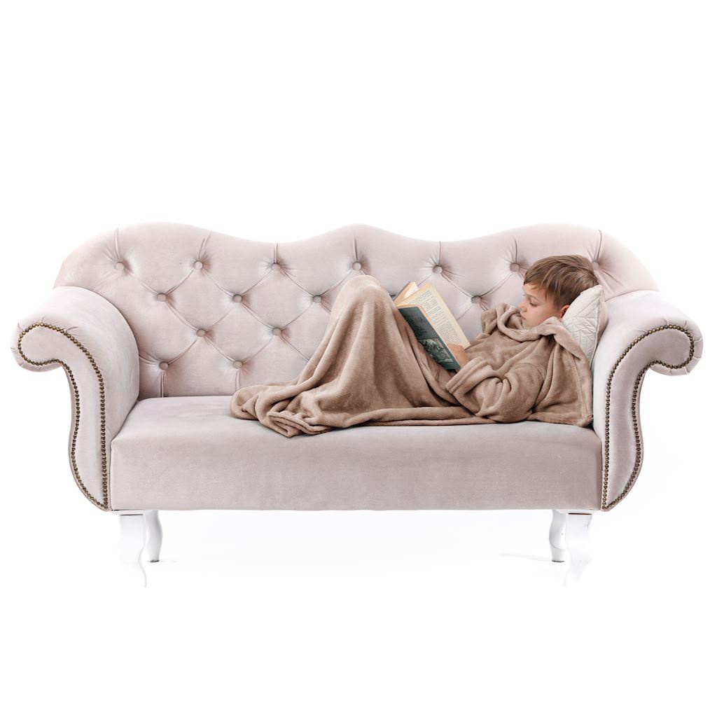 DecoKing, Dětská TV deka Lazy Kids 90x105 - béžová