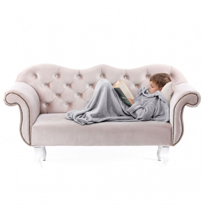 DecoKing, Detská TV deka Lazy Kids 90x105cm - šedá DecoKing, Detská TV deka Lazy Kids 90x105cm - šedá