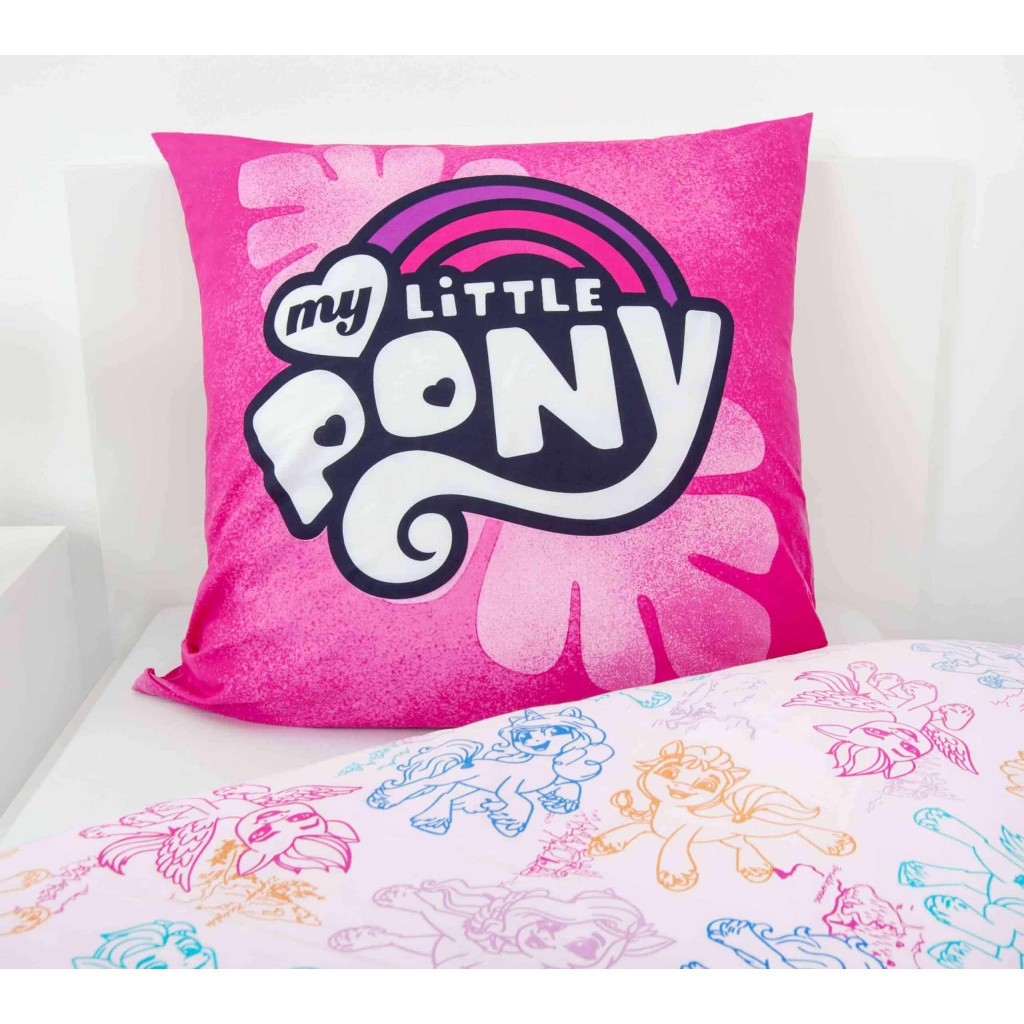 Obojstranné bavlnené obliečky Herding My Little Pony, 140/200+70/90