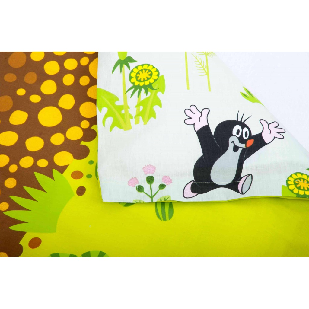 Detské flanelové obliečky KRTKO 100×135 – mäkké hrejivé obliečky do postieľky | Herding