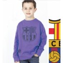 Chlapecká bavlněná mikina FC BARCELONA Violet (BC06532)