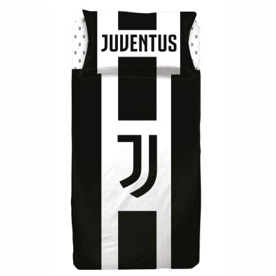 Oboustranné bavlněné povlečení Juventus FC, 140/200+70/90, JT211001