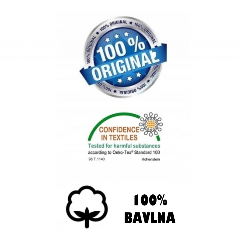 Bavlněné povlečení Halantex Bluey, 140/200+70/90, BY1317