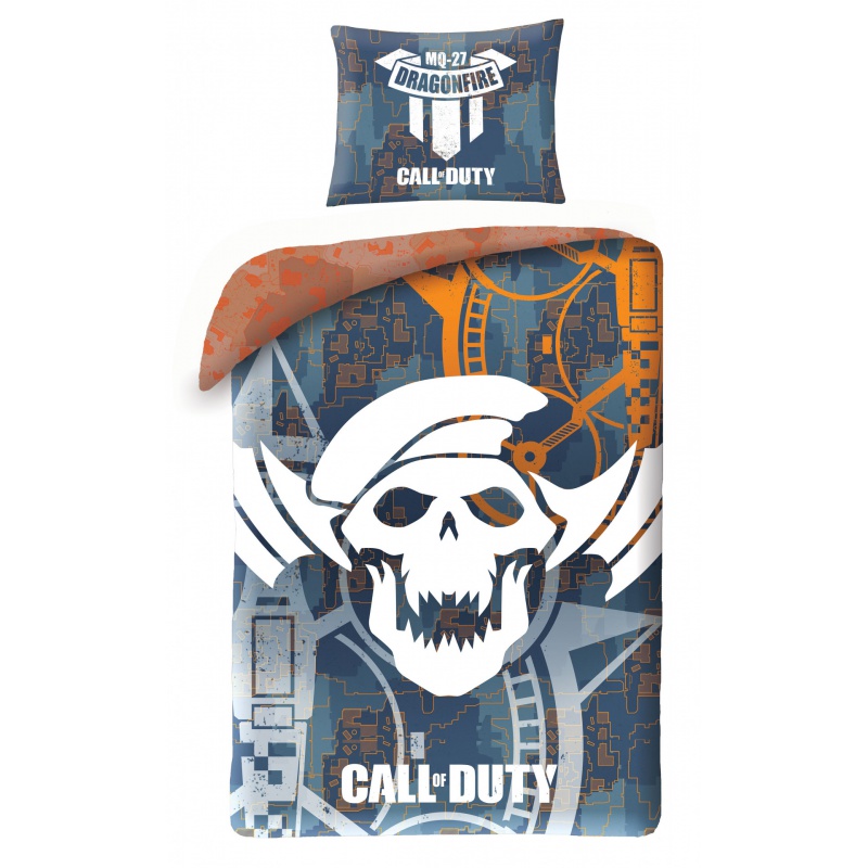 Bavlněné povlečení v sáčku Halantex CALL OF DUTY,140/200+70/90, COD5530BL Bavlněné povlečení v sáčku Halantex CALL OF DUTY,140/200+70/90, COD5530BL