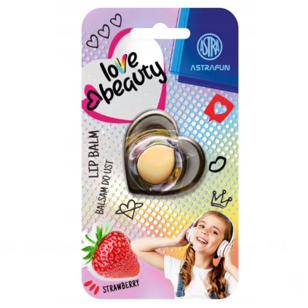 Balzam na pery AstraFUN Heart, jahodový, 712024002