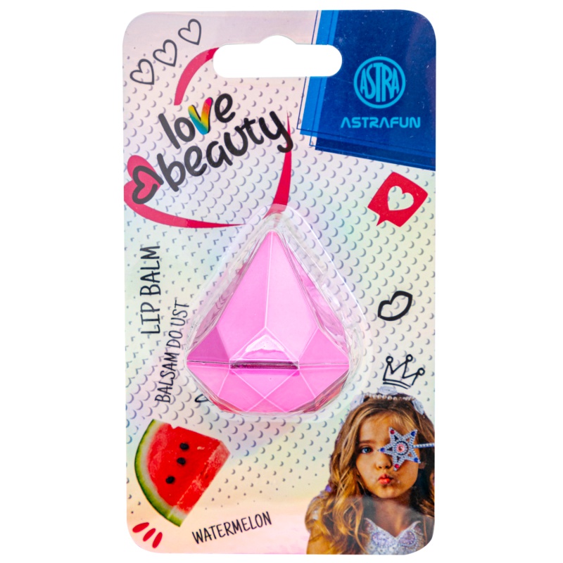 Balzám na rty AstraFUN Diamond, melonový, 712024007 Balzám na rty AstraFUN Diamond, melonový, 712024007