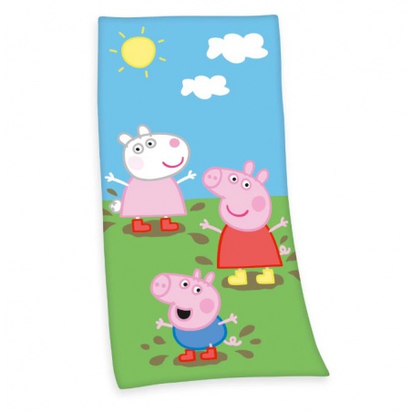 Bavlnená osuška 75/150cm Herding Peppa Pig