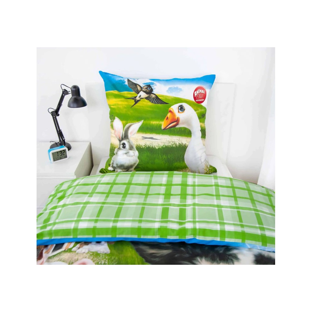 Obojstranné bavlnené obliečky Herding FARM WORLD, 140/200+70/90