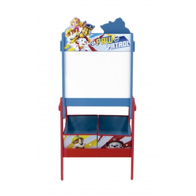 Obojstranná tabuľa pre deti s úložným boxom PAW PATROL, PW14455 Obojstranná tabuľa pre deti s úložným boxom PAW PATROL, PW14455