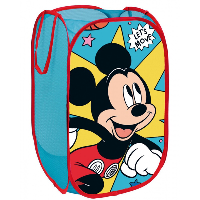 Úložný kôš na hračky MICKEY MOUSE – organizátor pre detskú izbu Úložný kôš na hračky MICKEY MOUSE – organizátor pre detskú izbu