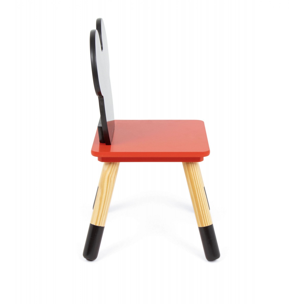 Detský drevený stolík + 2 stoličky Mickey Mouse Iconic – štýlový set pre detskú izbu