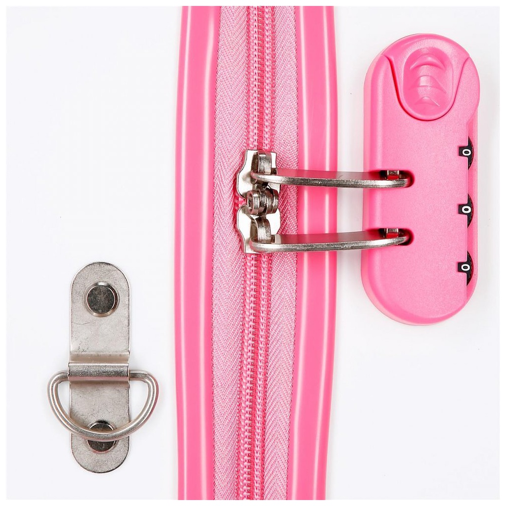 Dětský cestovní kufr na kolečkách / odrážedlo ENJOY AND SMILE, 34L, 3729864