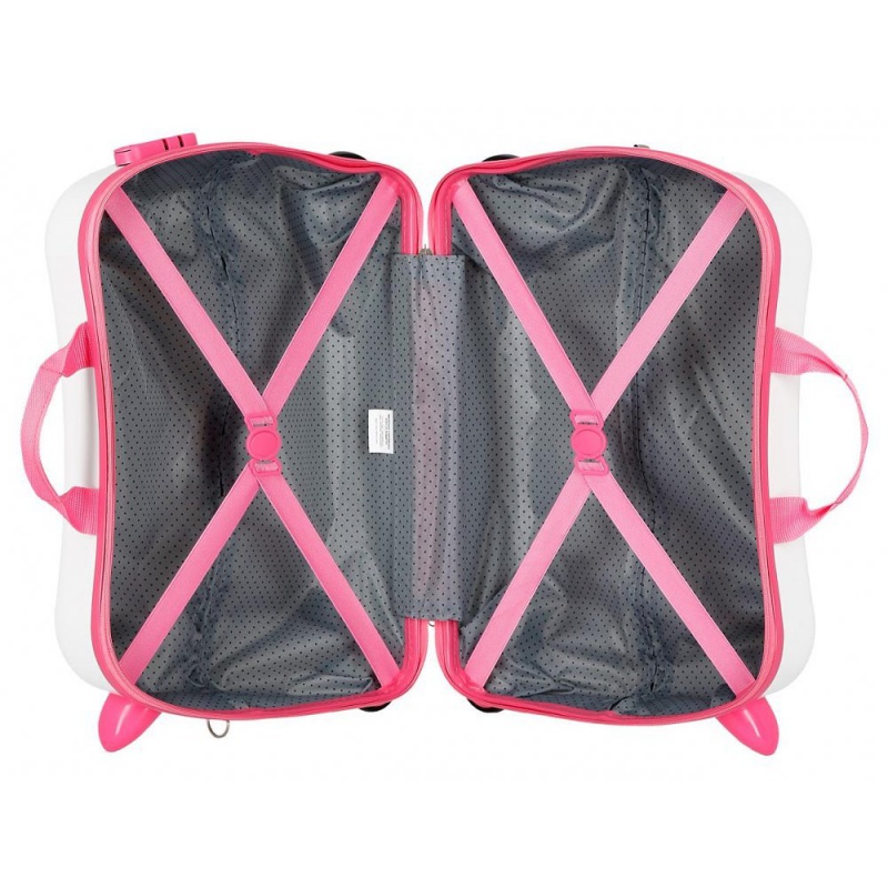 Detský cestovný kufor / odrážadlo ENJOY AND SMILE, 34L – Štýlový kufor pre deti Detský cestovný kufor / odrážadlo ENJOY AND SMILE, 34L – Štýlový kufor pre deti