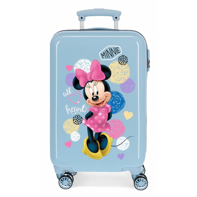 Luxusný detský ABS cestovný kufor MINNIE MOUSE Love, 55x34x20cm, 32L, 2051423 Luxusný detský ABS cestovný kufor MINNIE MOUSE Love, 55x34x20cm, 32L, 2051423