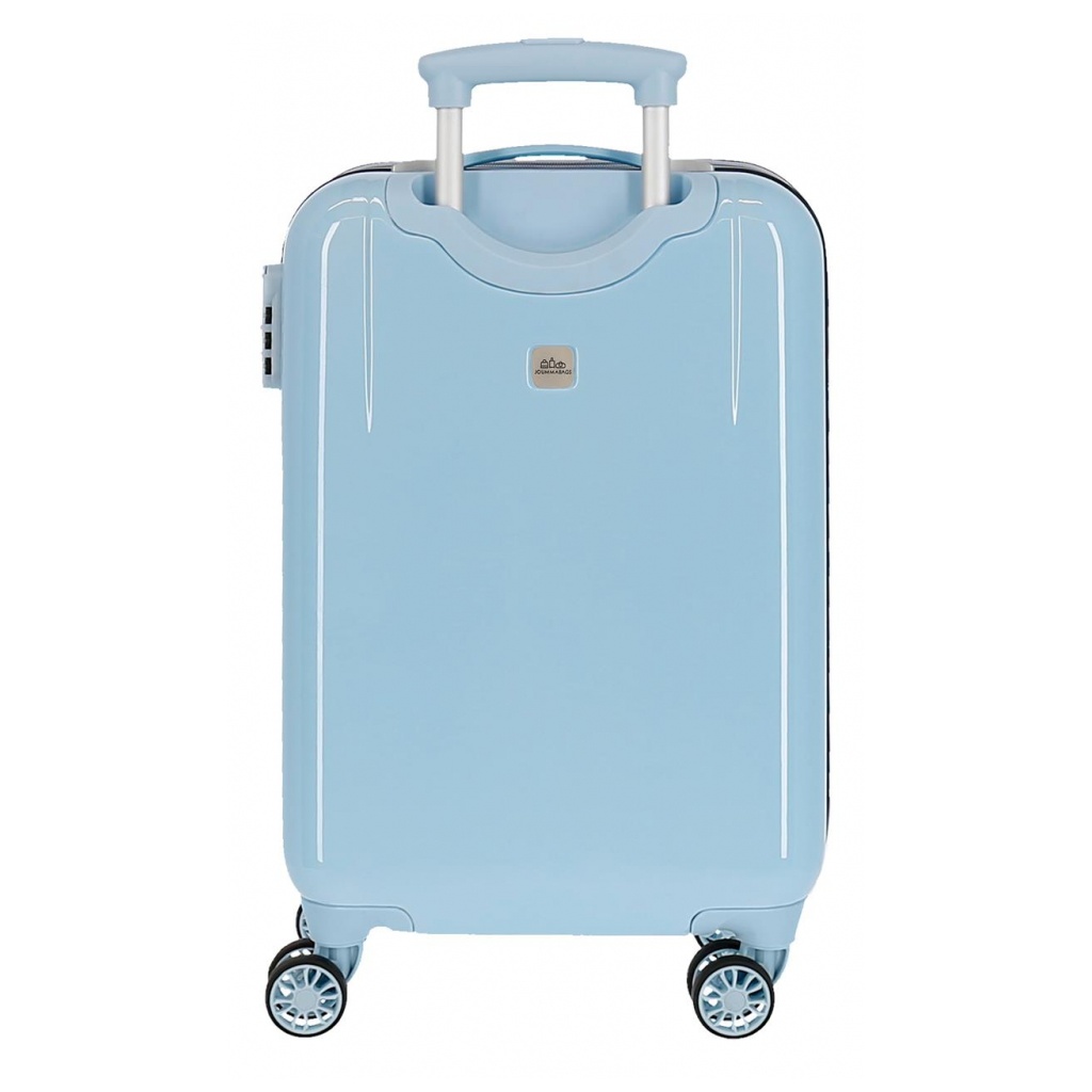 Luxusný detský kufor MINNIE MOUSE Love – 32L, škrupinový kufor s číselným zámkom a 360° kolieskami