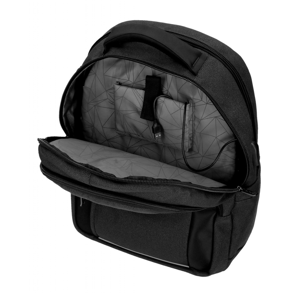 Batoh na notebook 15,6" MOVEM Trimmed Black , 5172722