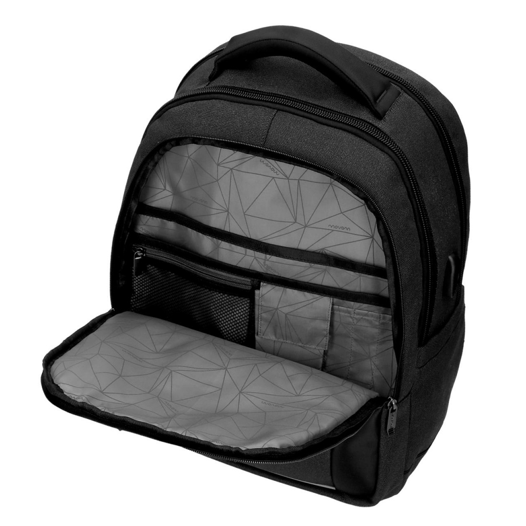 Batoh na notebook 15,6" MOVEM Trimmed Black , 5172722