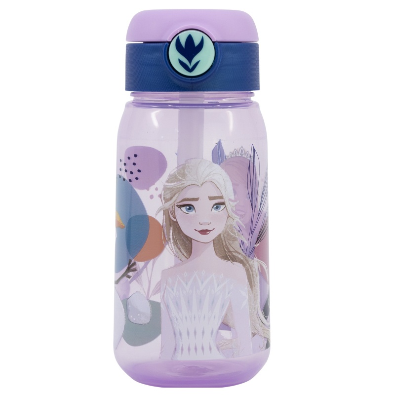 Plastová láhev s automatickým otevíráním DISNEY FROZEN, 510ml, 74242 Plastová láhev s automatickým otevíráním DISNEY FROZEN, 510ml, 74242