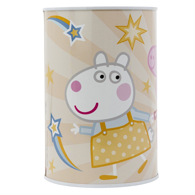 Plechová pokladnička PEPPA PIG Mega, 44775 Plechová pokladnička PEPPA PIG Mega, 44775
