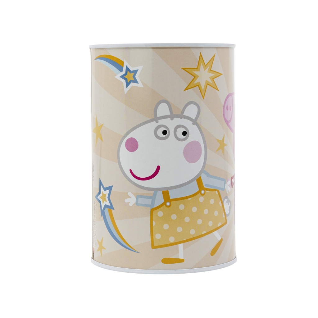 Plechová pokladnička PEPPA PIG Mega, 44775