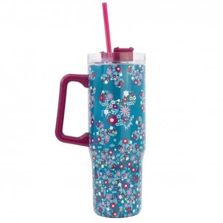 Nerezový termohrnek s brčkem Minnie Mouse, 940ml, 75543