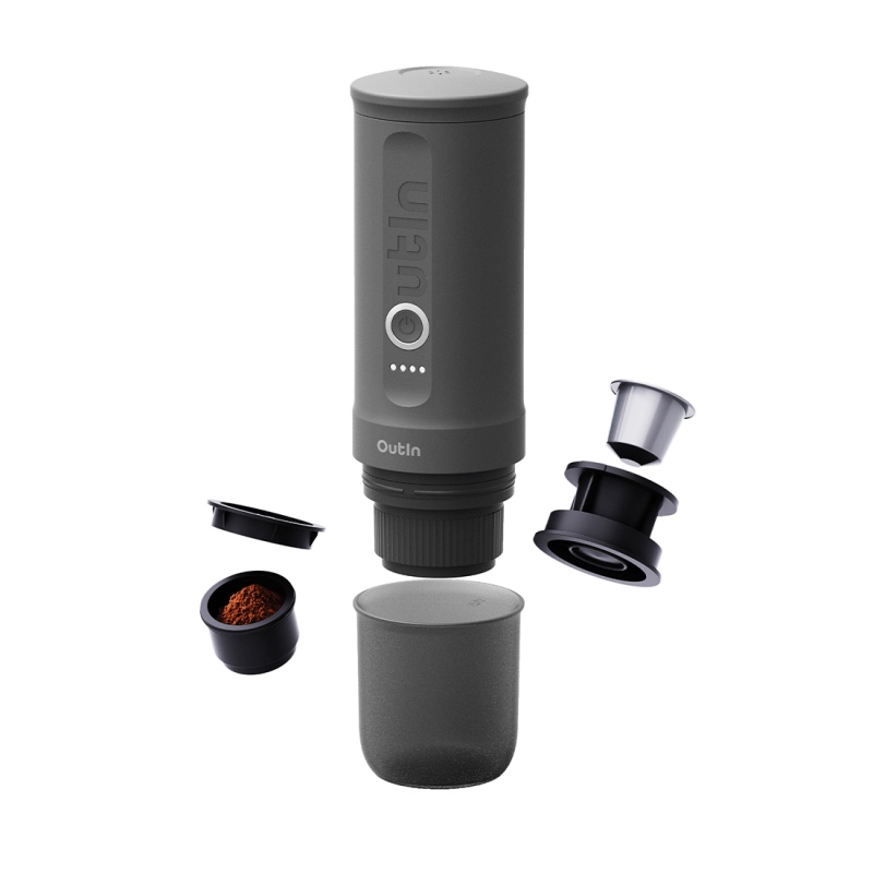 Outin Nano Portable Espresso Machine – Space Grey Outin Nano Portable Espresso Machine – Space Grey