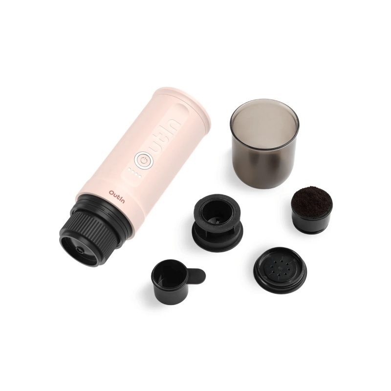 Outin Nano Portable Espresso Machine – Rose Quartz Outin Nano Portable Espresso Machine – Rose Quartz