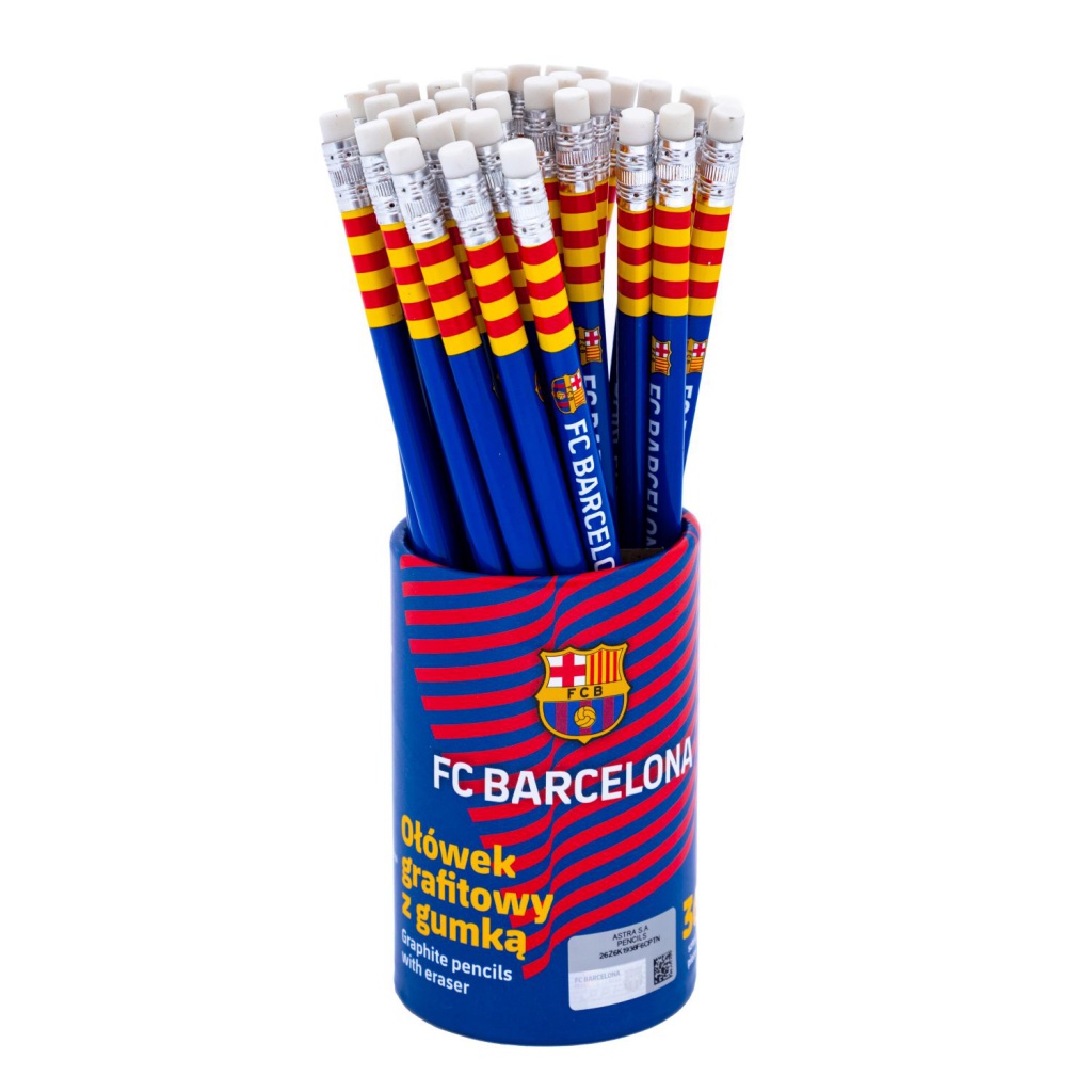 Obyčejná HB tužka FC Barcelona, stojan, 206023051