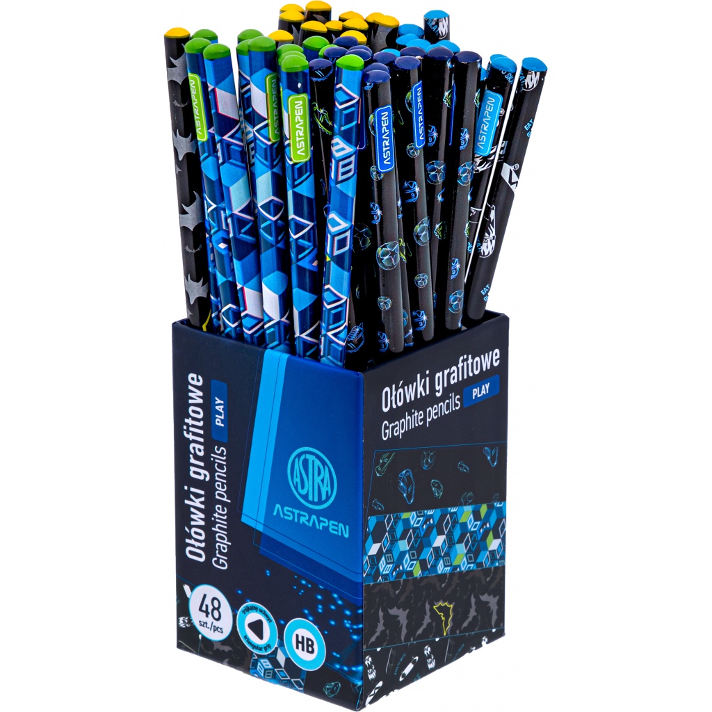 Obyčajná HB ceruzka AstraPEN Boys, stojan, 206023001