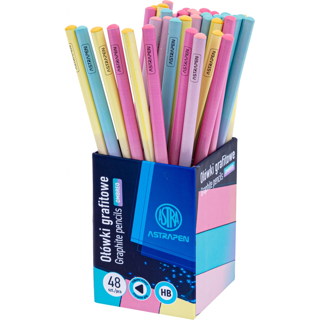 Obyčejná HB tužka AstraPEN Ombre, stojan, 206023008