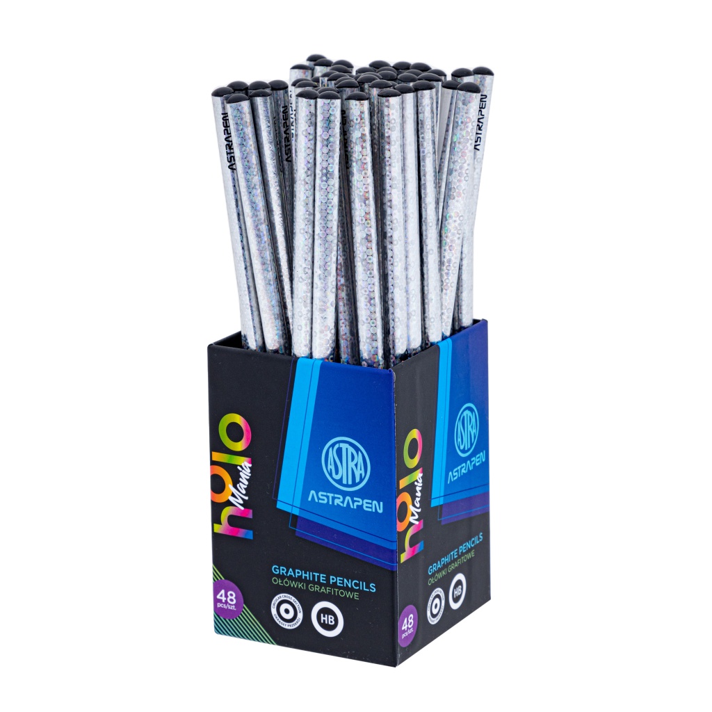 Obyčajná HB ceruzka AstraPEN "HOLOmania", stojan, 206024001