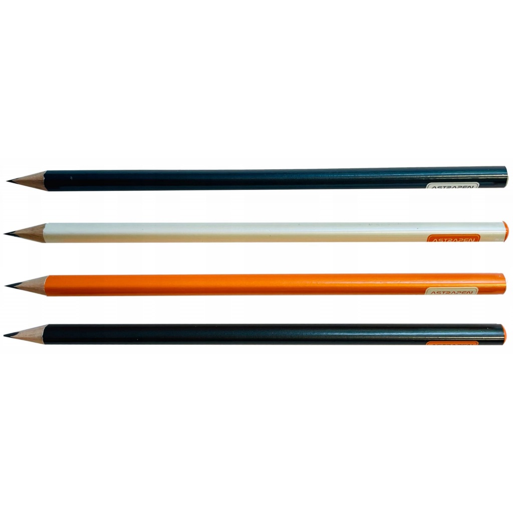 4ks - Obyčejná HB tužka AstraPEN Classic, blistr, 206023018