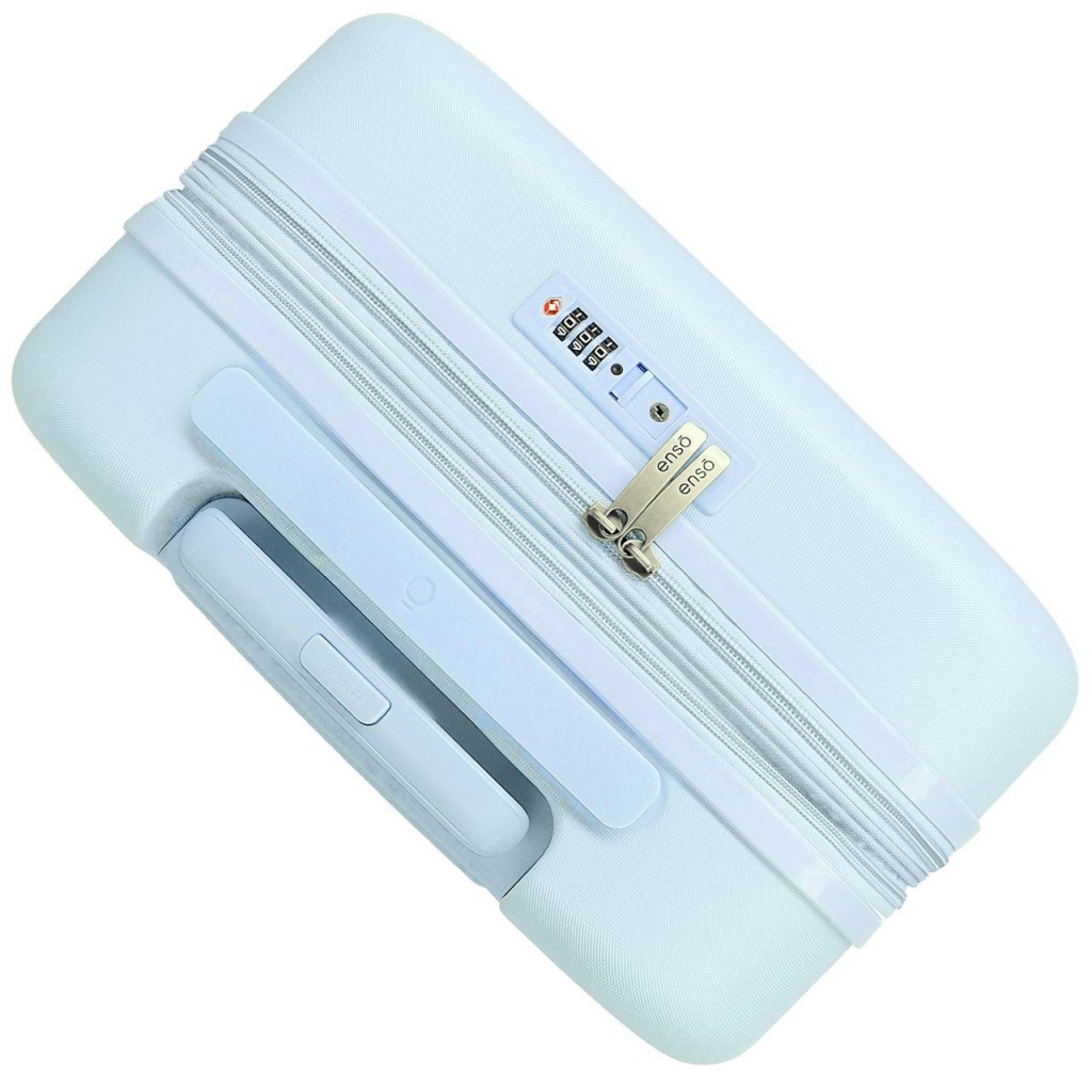 ABS cestovní kufr MICKEY MOUSE Happines Turquesa, 55x40x20cm, 37L, 3668621 (small exp.)